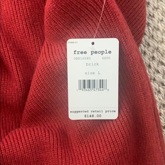 SOLD^FP Softly Structured Knit Tunic Sweater Dress - Picture 13 of 15